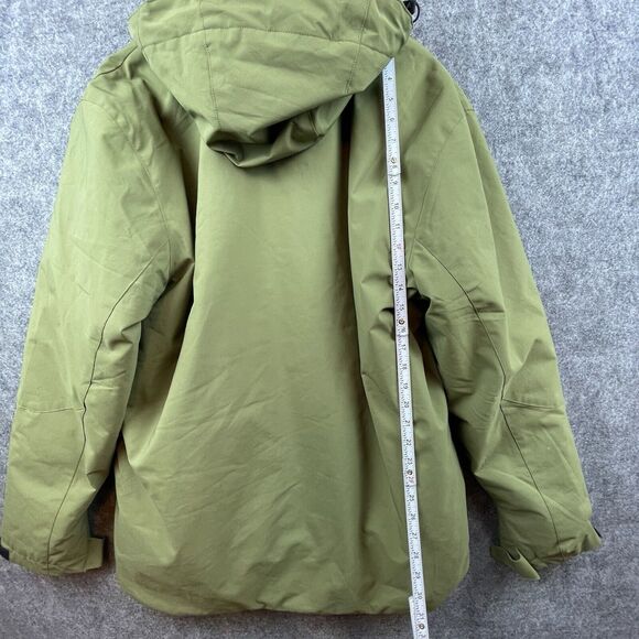 Body Glove Ski Jacket Mens Extra Large Olive Gold Removable Lining Coat 3in1 - Picture 8 of 14